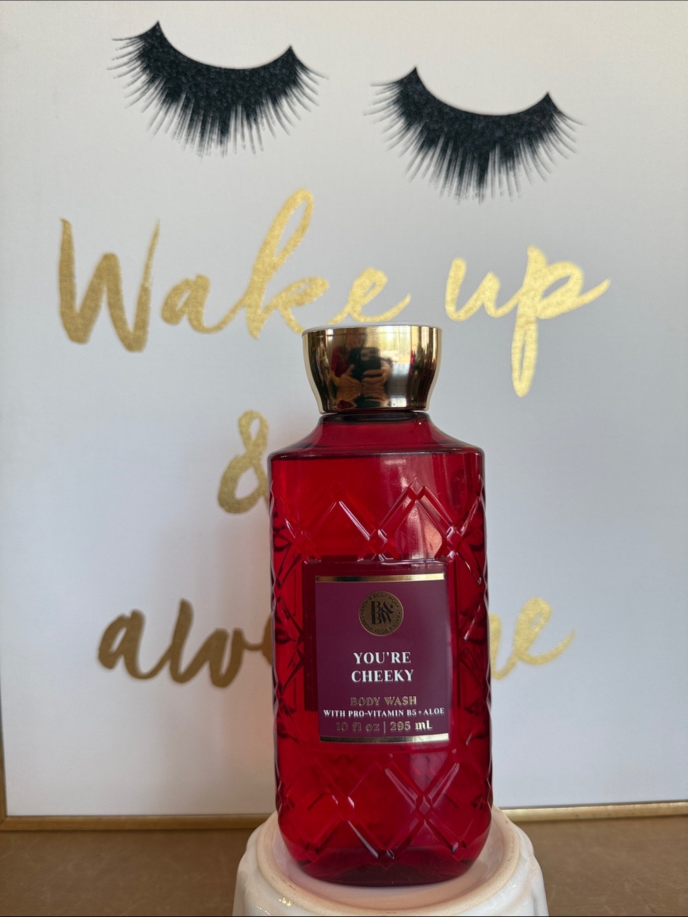 Bath & Body Works Red & Gold You're Cheeky Body Wash